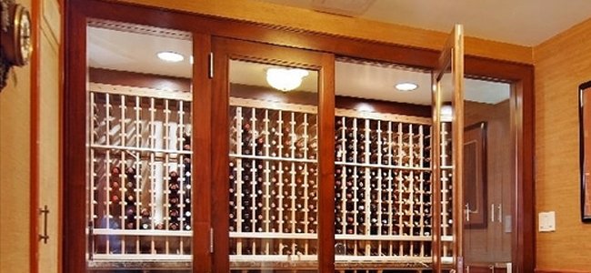 Imagenes de vinotecas en madera