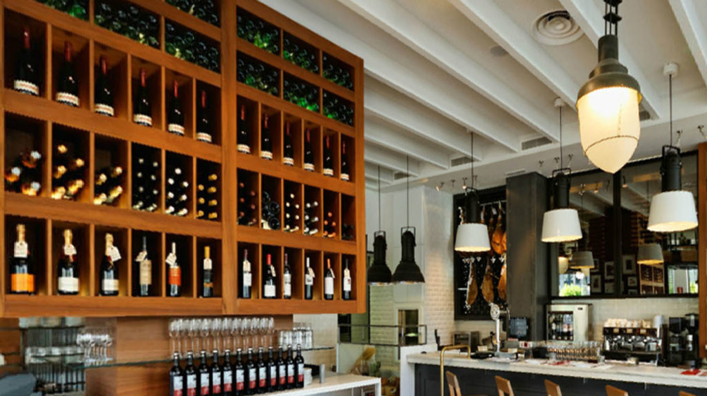 estantes para bodega de madera